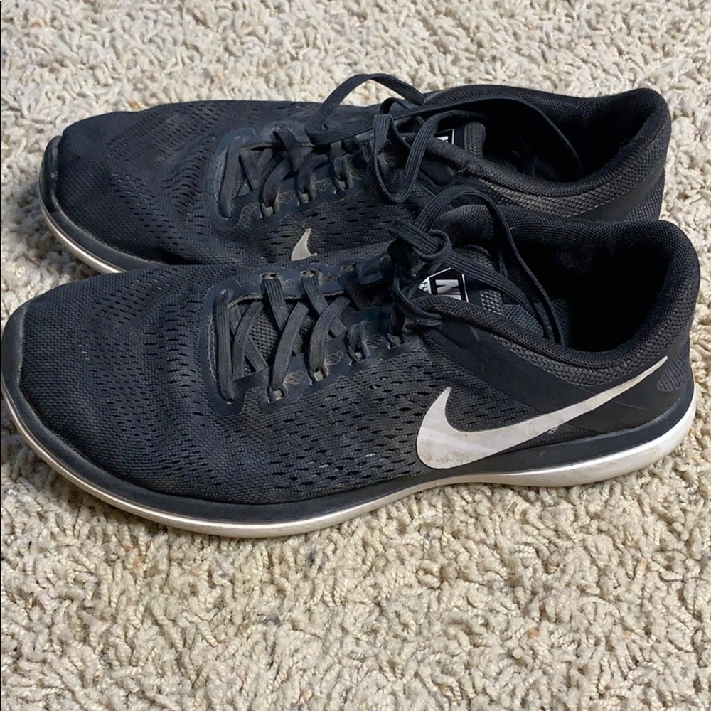 Black & White Nike Shoes